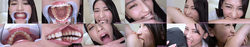 [With bonus video] Yuri Sasahara&#39;s teeth and bite series 1-3 collectively DL