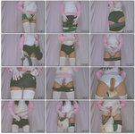 Woman wearing **** eh Yun Bulma-anime pants masturbation ★ original ★ personal photography