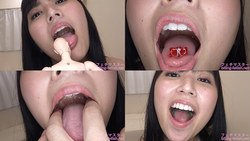 [Mouth Fetish] Arisa Kawasaki&#39;s maniac mouth observation and mouth fetish play! [Marunomi]