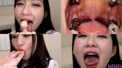 [Mouth Fetish] Hinano Kamisaka&#39;s maniac mouth observation and mouth fetish play! [Marunomi]